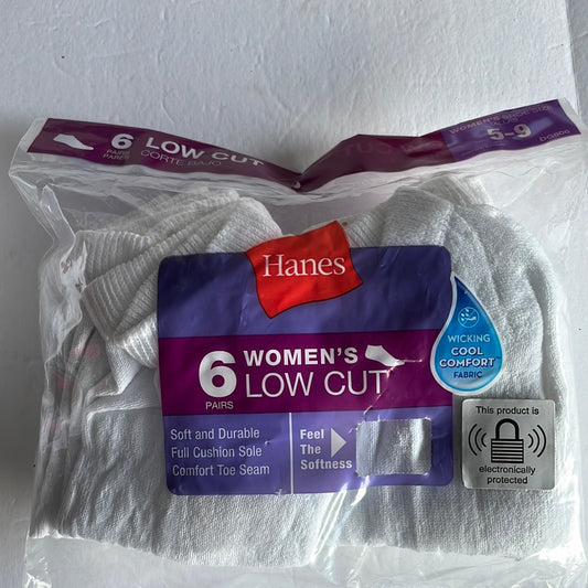 Women’s Hanes Low Cut Socks