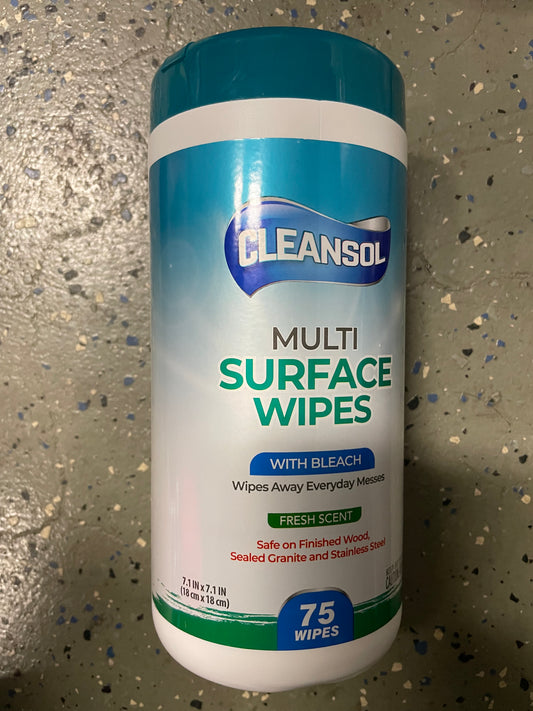 Cleansol Multi Surface Wipes