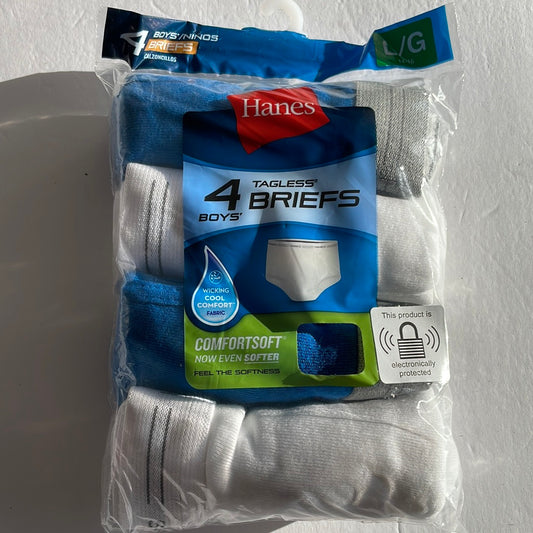 Boy’s Tagless Brief Underwear, Solid