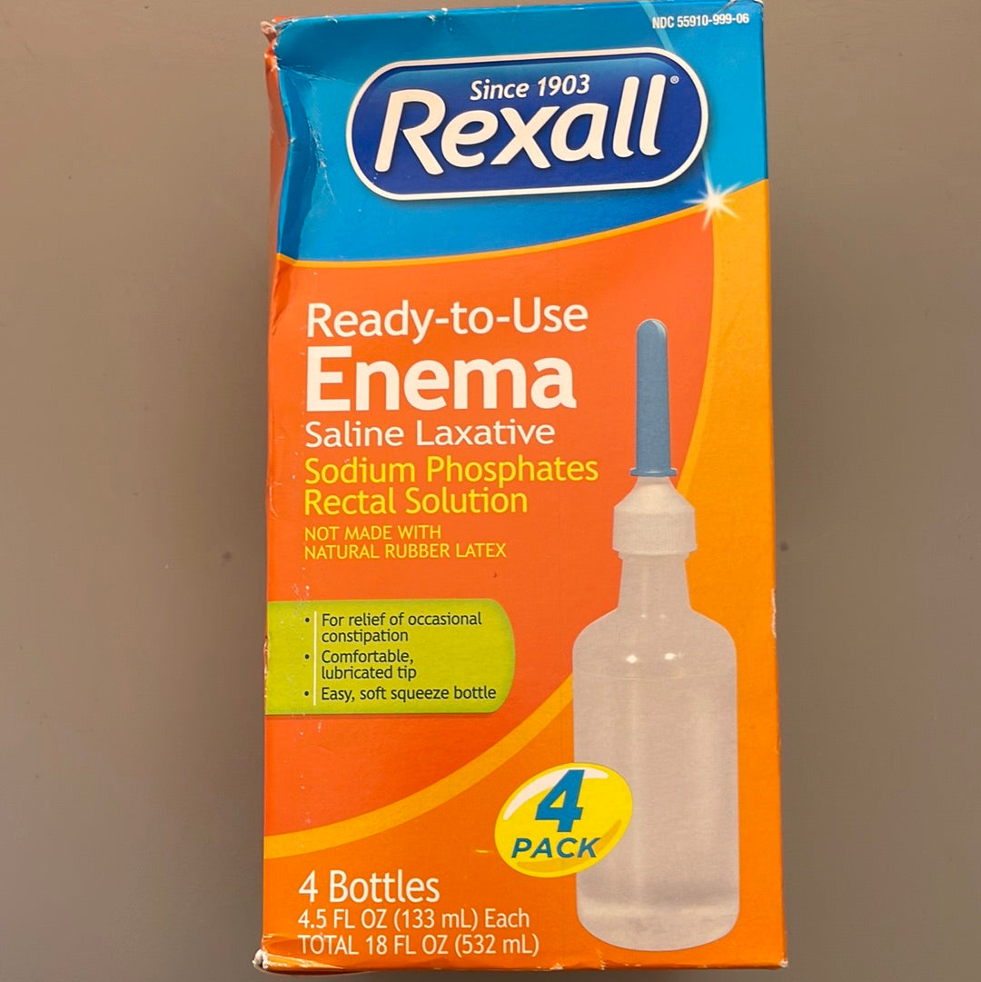 Rexall Ready To Use Enema