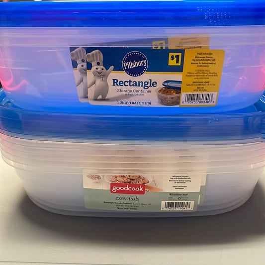 Goodcook Essentials and Pillsbury Food Storage Containers