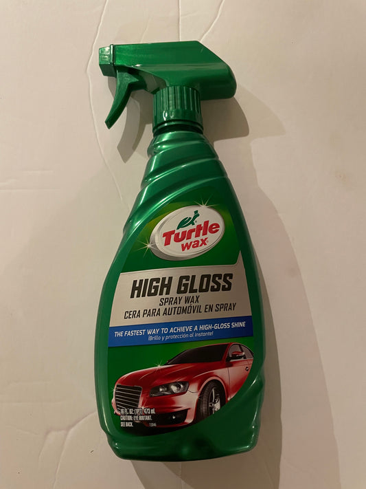 Automotive, Turtle Wax High Gloss Spray Wax