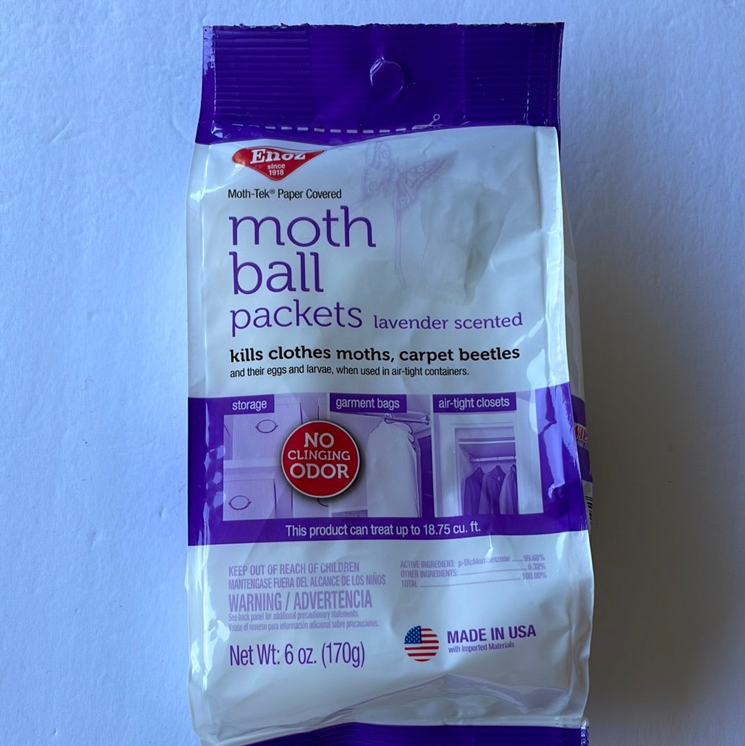 Enoz Moth Ball Packets