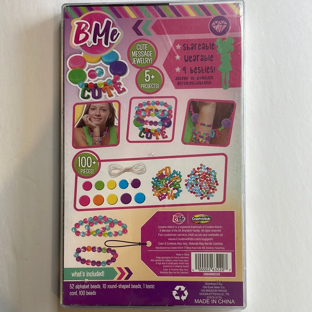 Toys and Games, B Me Alphabet Jewelry Kit