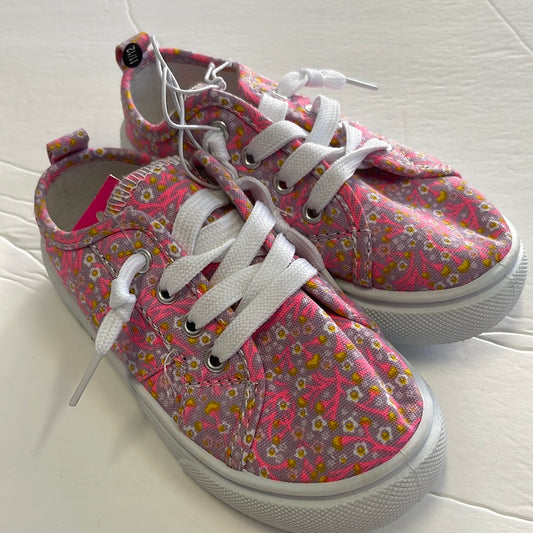 Youth Swiggles Floral Canvas Tennis Shoe