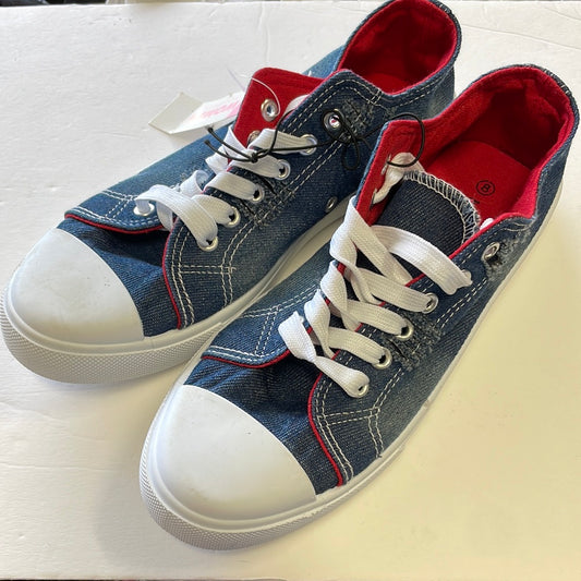 Women’s, Bobbie Brooks Charlie Denim Tennis Shoe