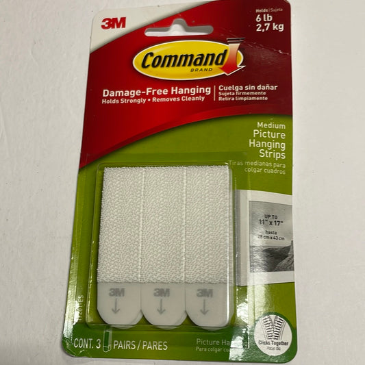 Command Picture Hanging Strips