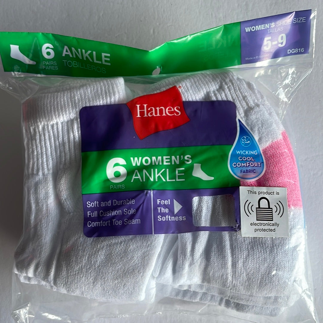 Women’s Hanes Ankle Socks