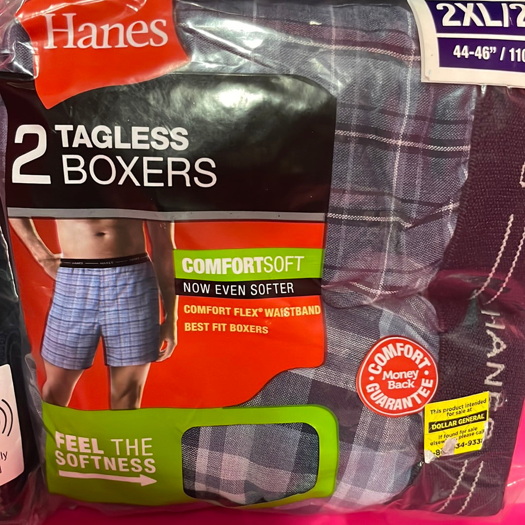 Men’s Hanes Tagless Boxers