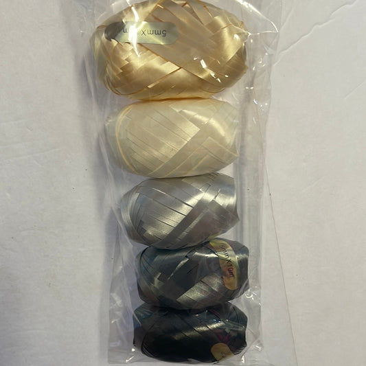 321 Party Curling Ribbon, 5 Pack