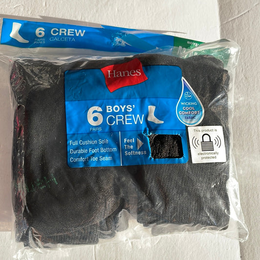 Boy’s Hanes Crew Socks
