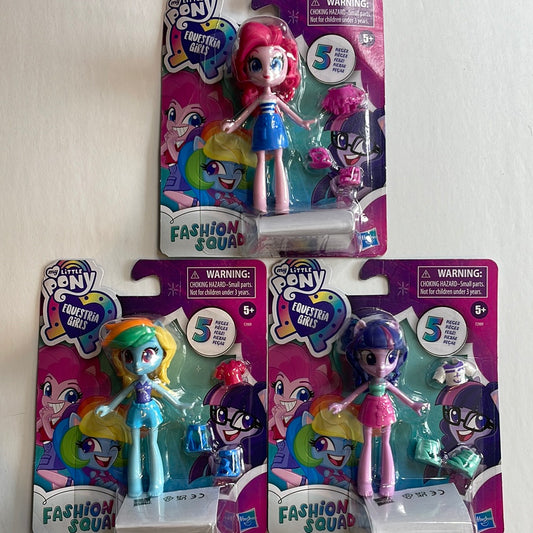 Toys and Games, My Little Pony Equestria Girls Fashion Squad Dolls, Assorted