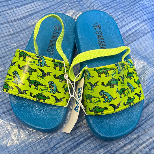 Youth, Swiggles Green Dinosaur Slide