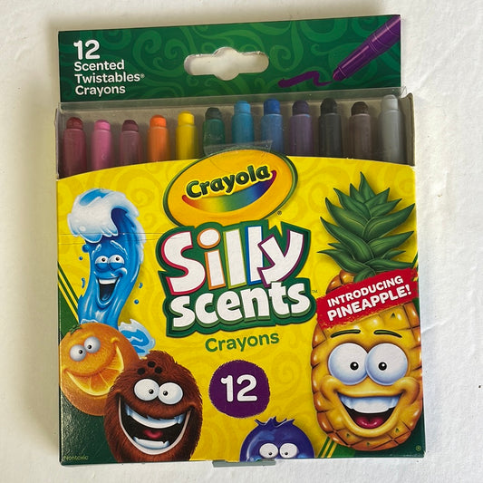 Crayola Silly Scents Crayons, 12 Ct