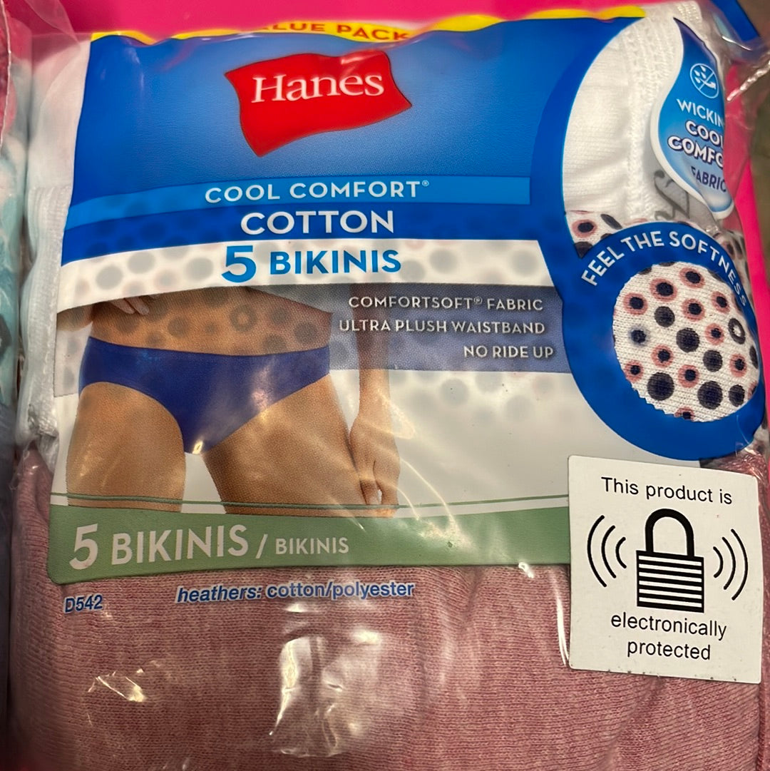 Women’s Hanes Assorted Bikinis Underwear
