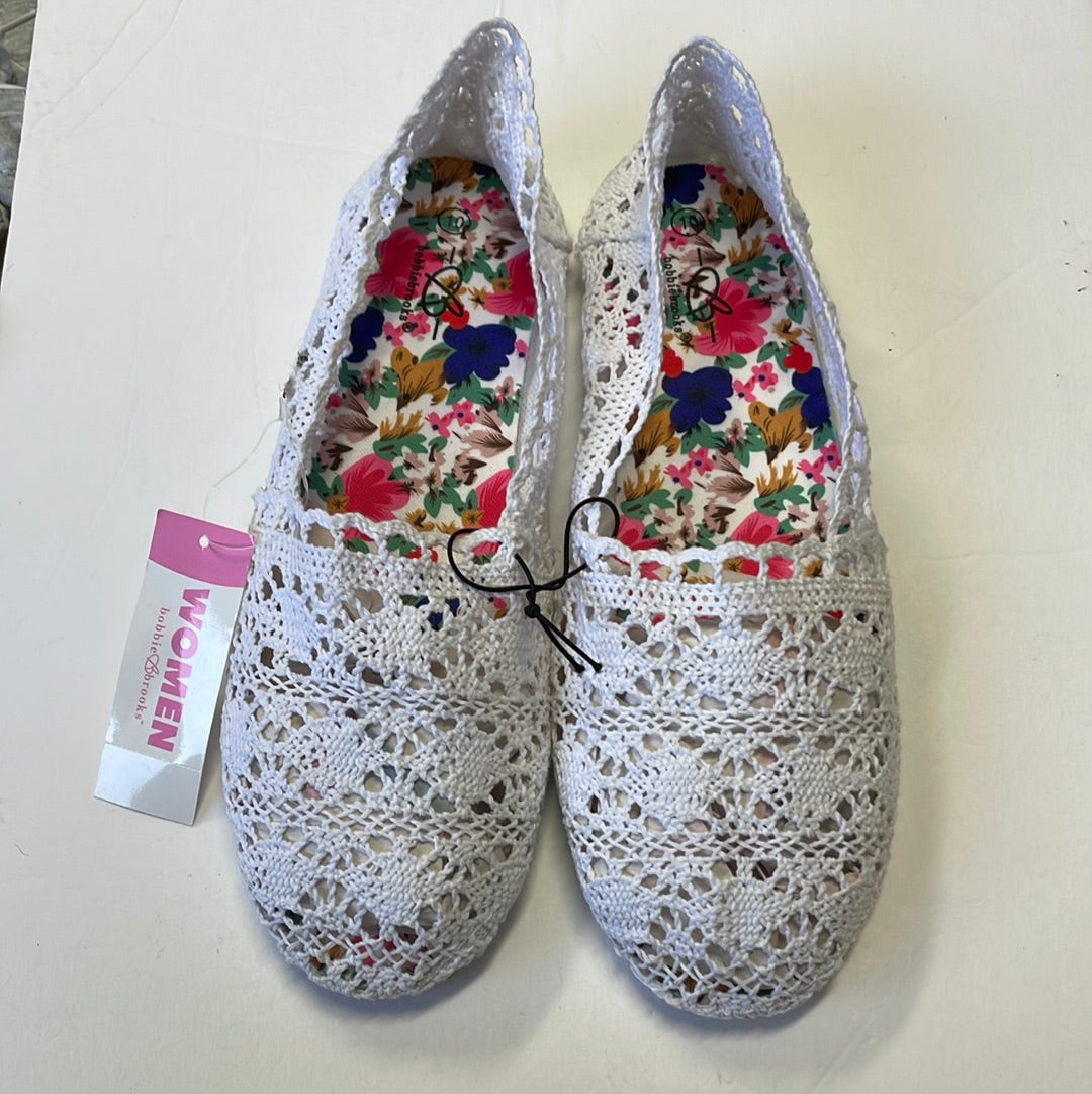 Women’s, Bobbie Brooks Crochet Slip On Shoe