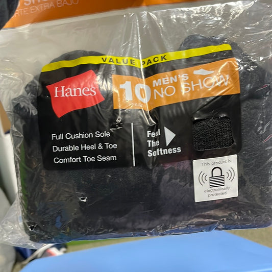 Men’s Hanes No Show Socks