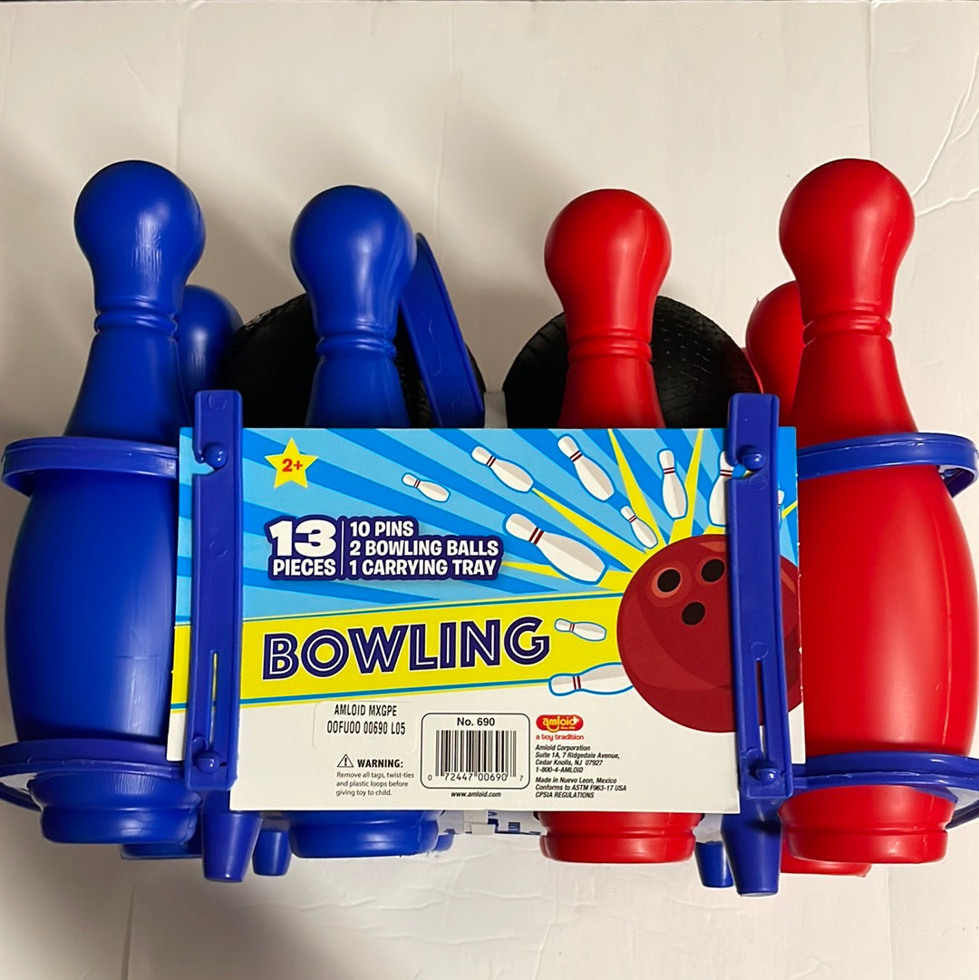 Plastic Bowling Ball Set
