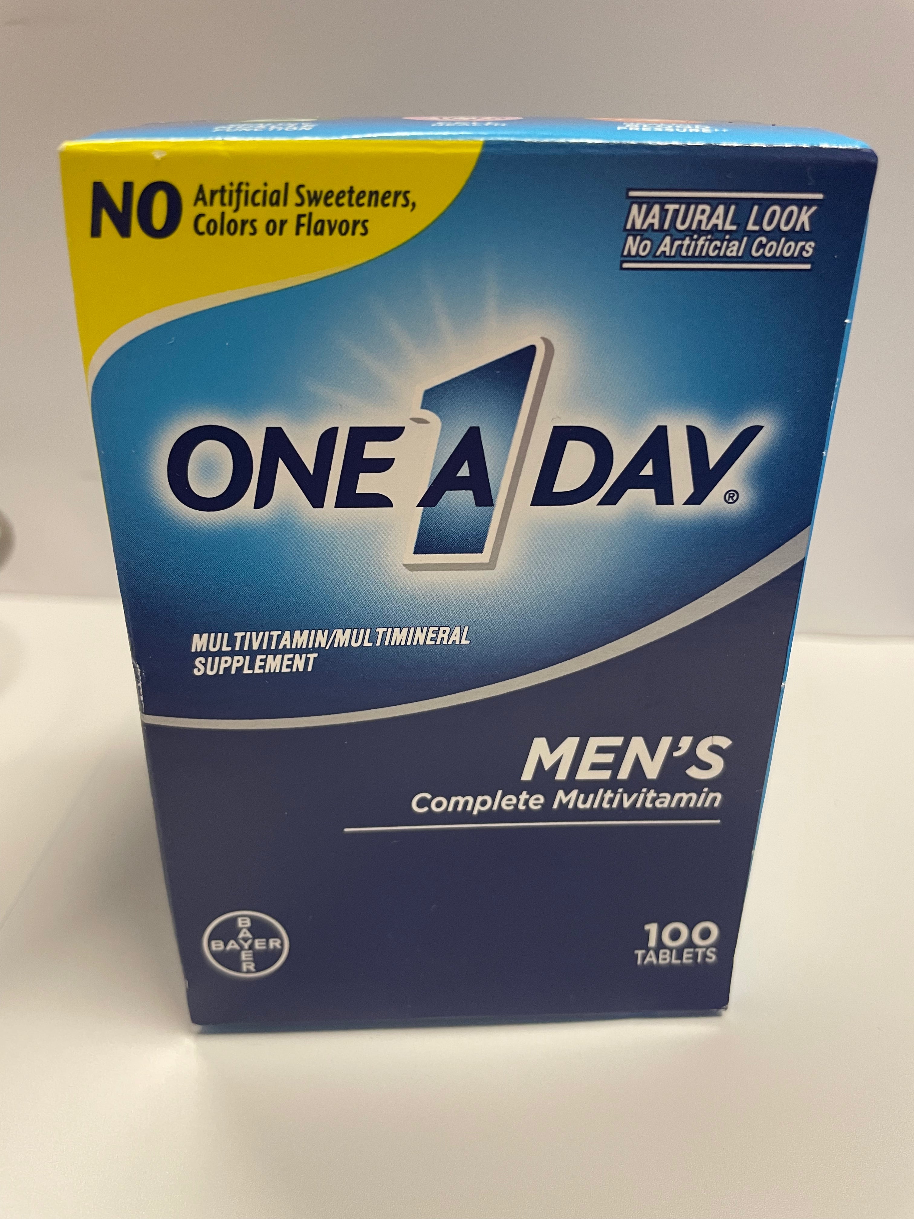One A Day Vitamins For Men One A Day Vitamins For Men