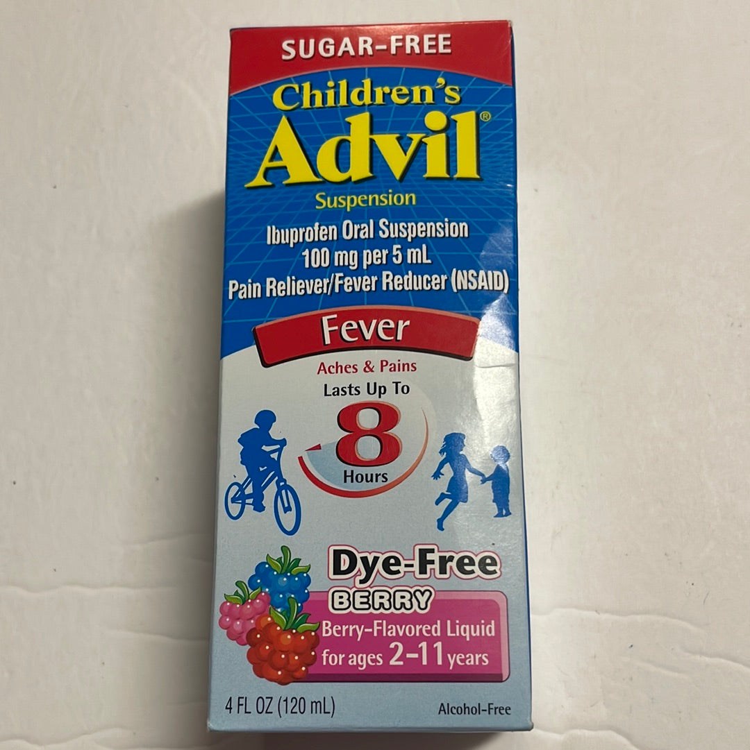 Children’s Advil Oral Suspension Pain Reliever