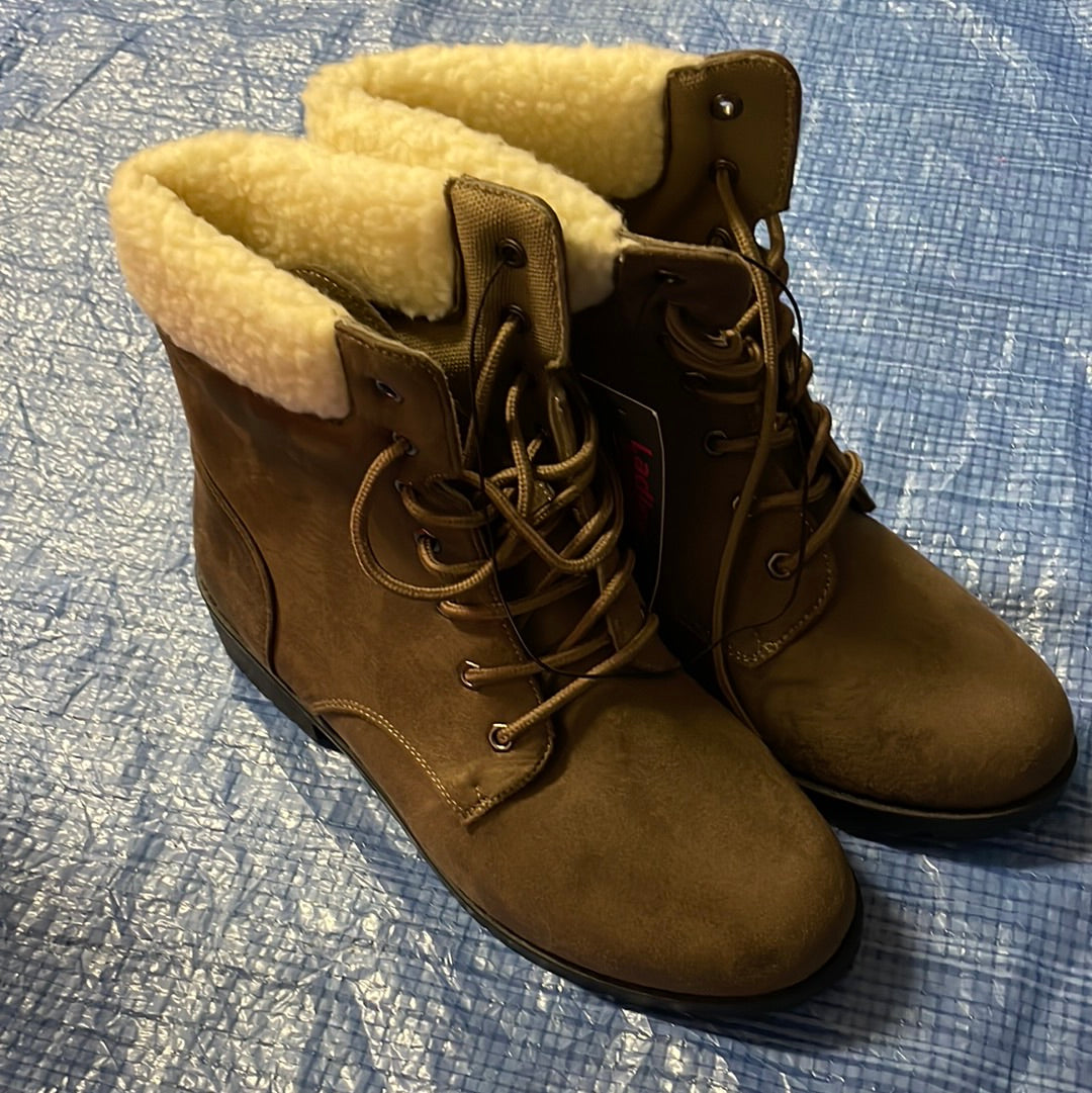 Women’s, Bobbie Brooks Combat Boots