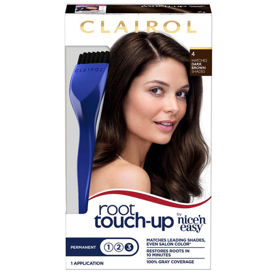 Clairol Nice ‘n Easy Root Touch-Up Permanent Hair Color Creme, Hair Dye, 1 Application