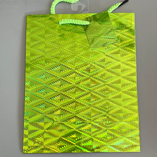 321 Party Medium Gift Bags, Holographic