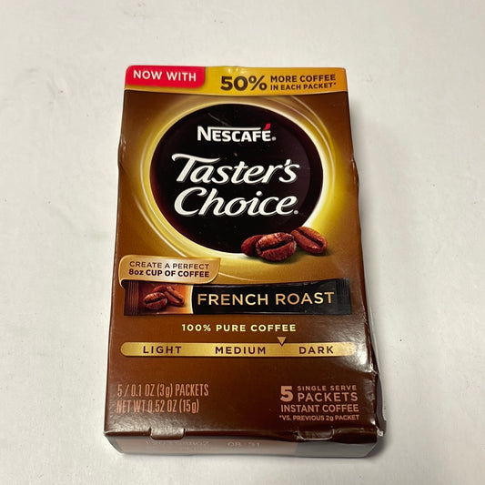 NESCAFE TASTERS CHOICE  Instant Coffee Packets, 5 Ct