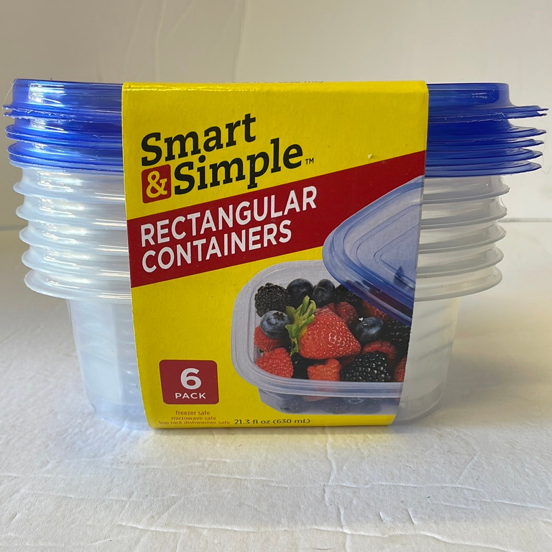 Smart and Simple Food Storage Containers