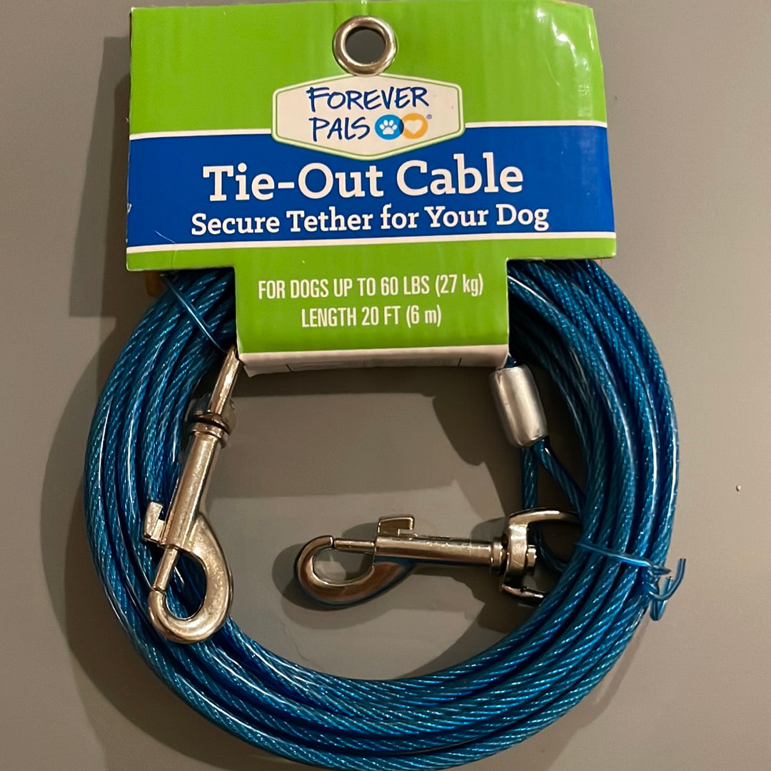 Forever Pals Tie-Out Cable, 20 Feet